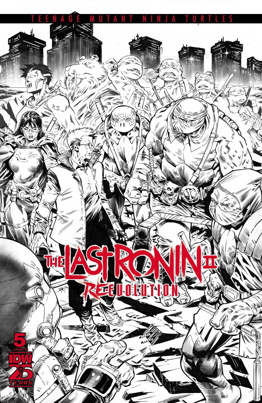 PREORDER: TMNT: The Last Ronin II Re-Evolution #5 1:75 Variant