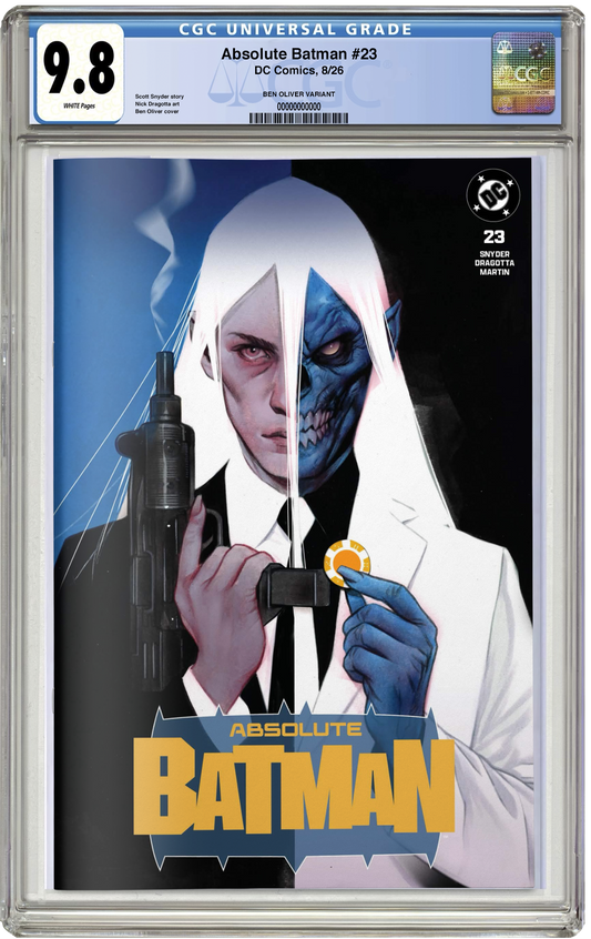 PREORDER: CGC 9.8 Absolute Batman #23 Ben Oliver Trade Variant