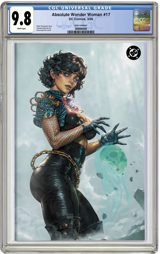 CGC 9.8 Absolute Wonder Woman #17 Kyuyong Eom Megacon 2026 Exclusive Virgin Variant