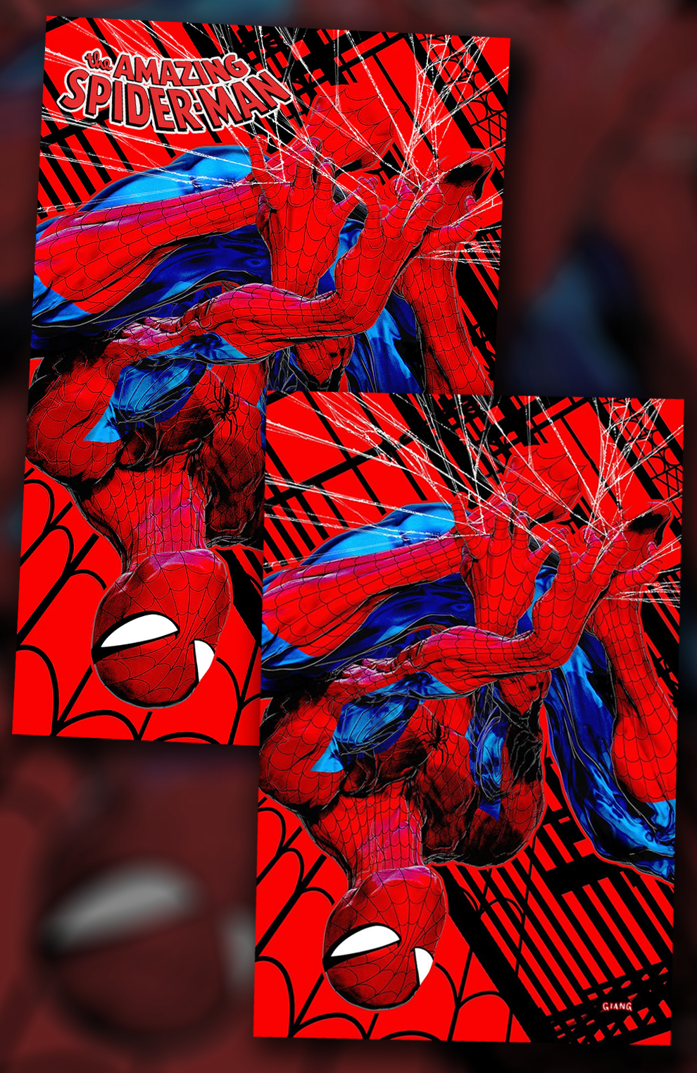 Amazing Spider-Man #64 John Giang SET OF 2 (Trade & Virgin) Variants