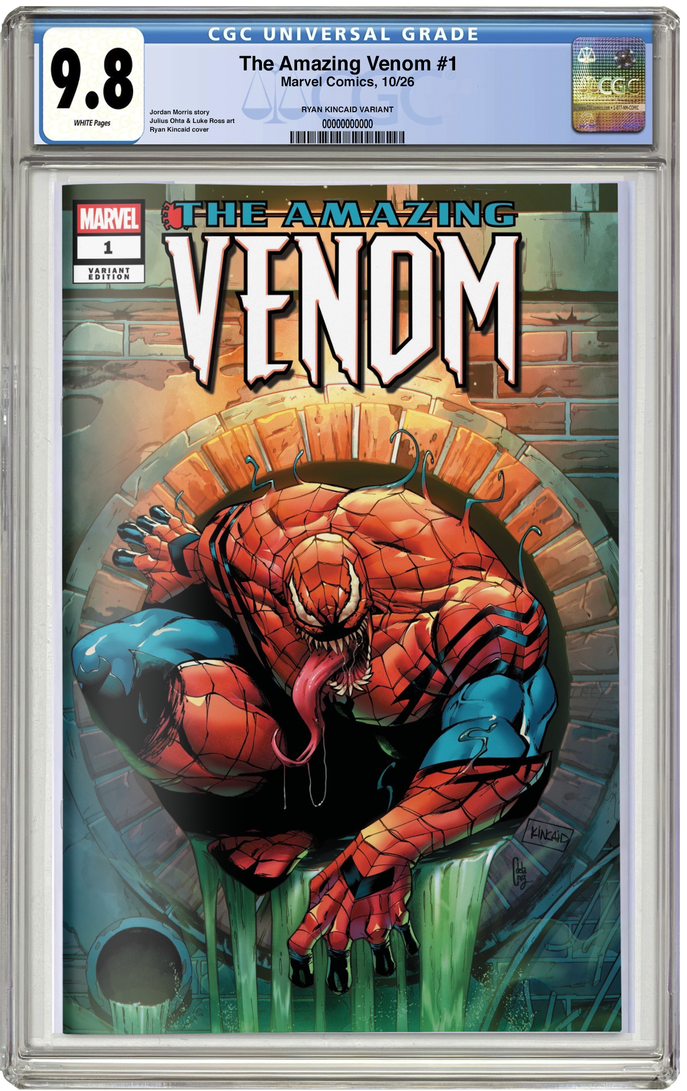 PREORDER: CGC 9.8 Amazing Venom #1 Trade Dress Ryan Kincaid