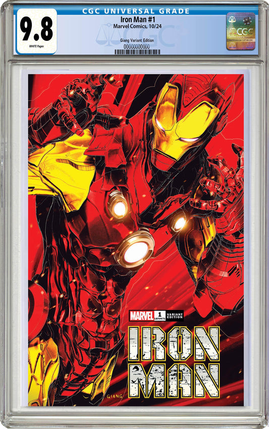 CGC 9.8 Iron Man #1 John Giang Trade Dress Variant