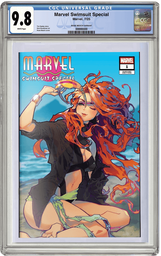 CGC 9.8 Marvel Swimsuit Special #1 (2025) Rose Besch Trade Dress Variant