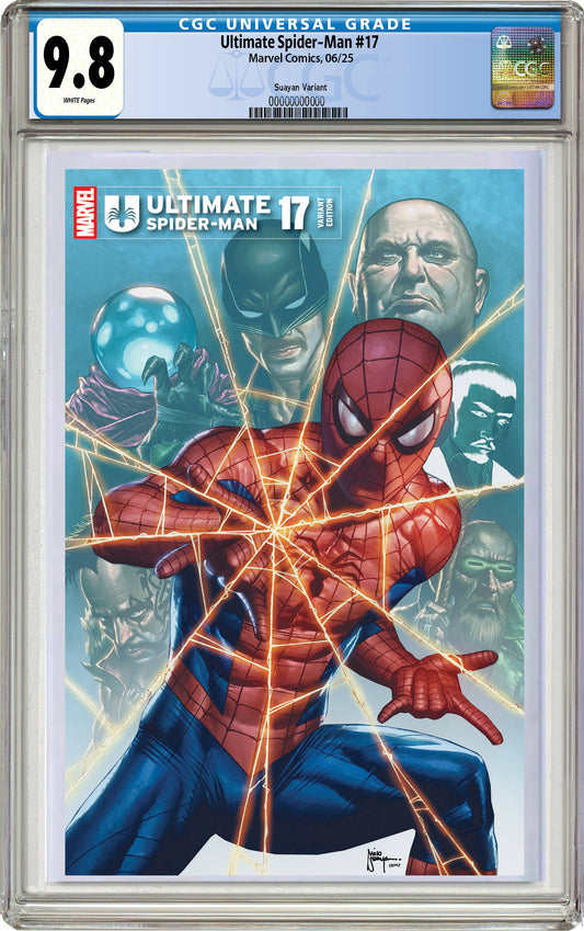 CGC 9.8 Ultimate Spider-Man #17 Mico Suayan Trade Dress Variant