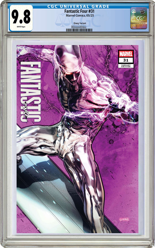 CGC 9.8 Fantastic Four #31 John Giang Trade Dress Variant