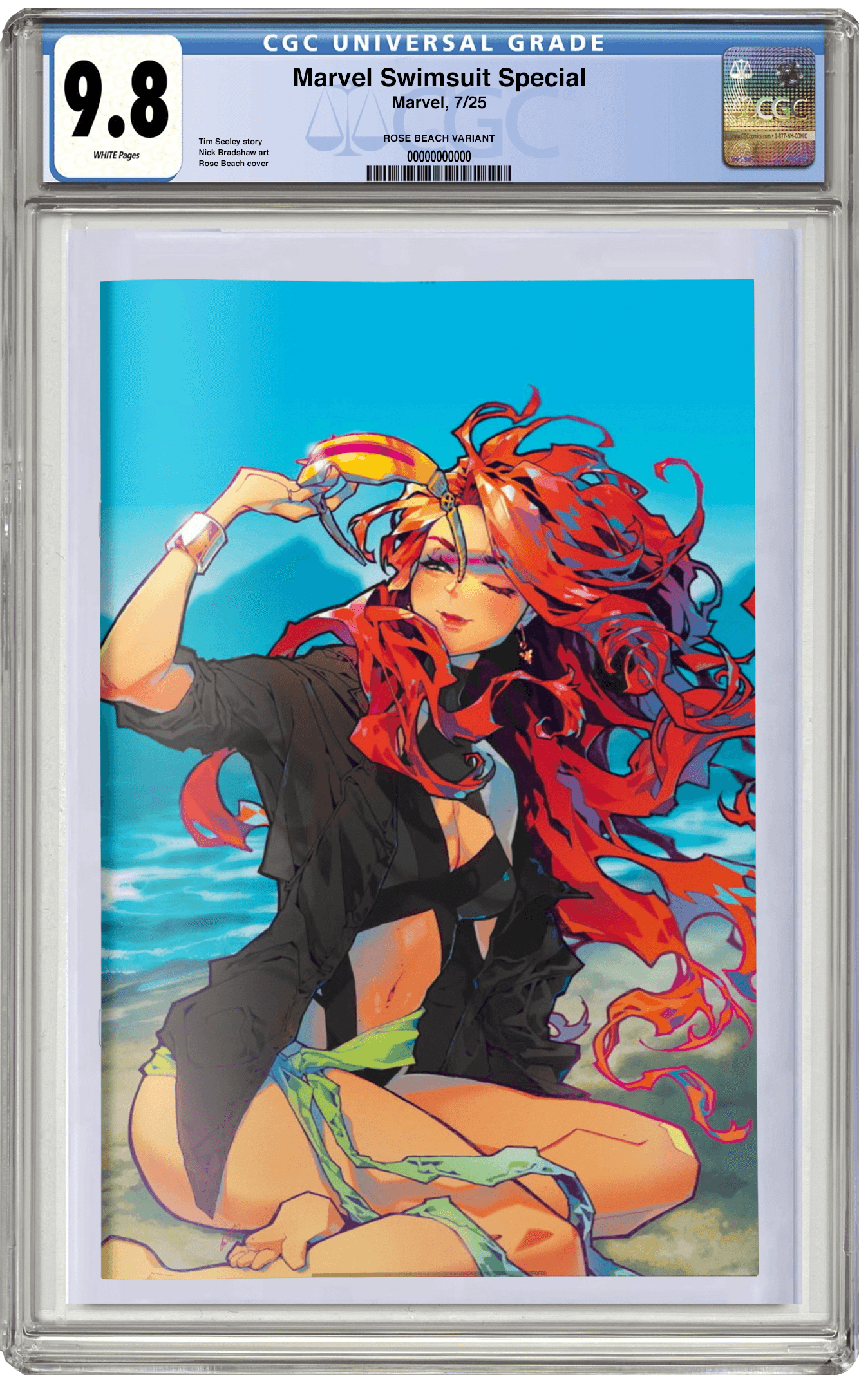 CGC 9.8 Marvel Swimsuit Special #1 (2025) Rose Besch Virgin Variant