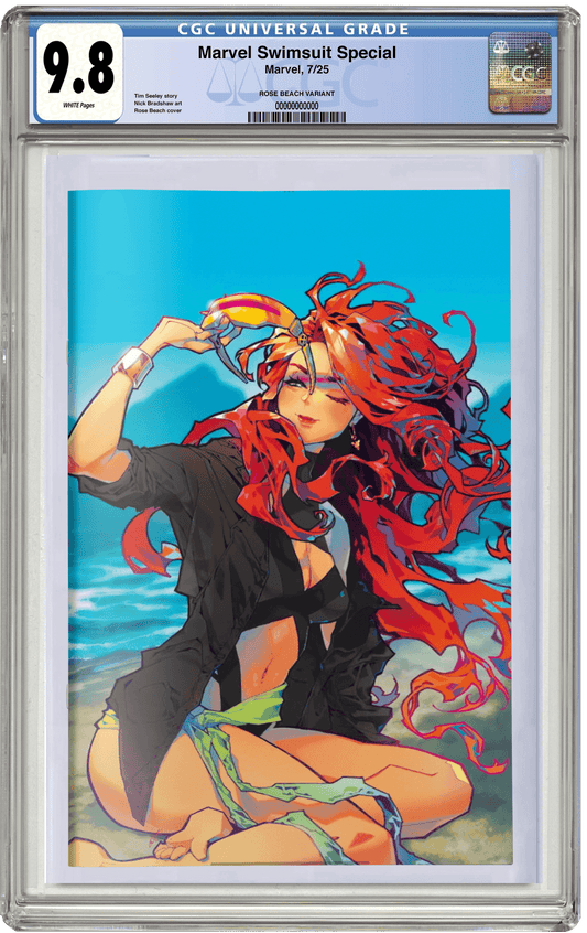 CGC 9.8 Marvel Swimsuit Special #1 (2025) Rose Besch Virgin Variant