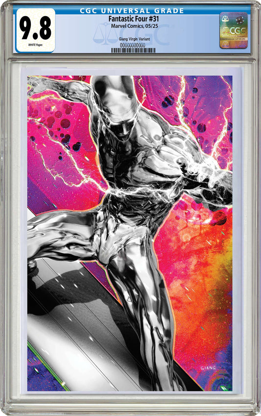 CGC 9.8 Fantastic Four #31 John Giang Virgin Variant
