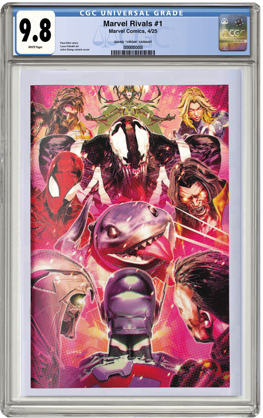CGC 9.8 Marvel Rivals #1 John Giang Virgin Variant
