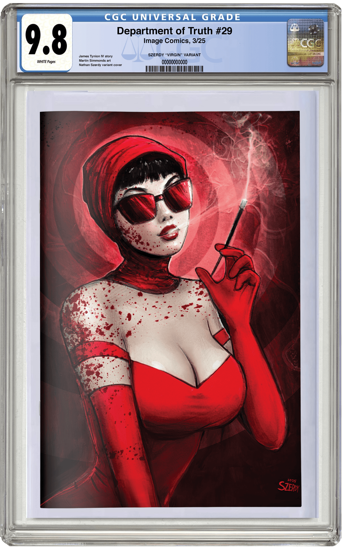 PREORDER: CGC 9.8 Department of Truth #29 Nathan Szerdy Variant