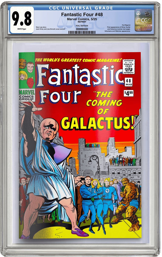 LTD Black Friday Deal: Preorder CGC 9.8 Fantastic Four #48 Foil Facsimile