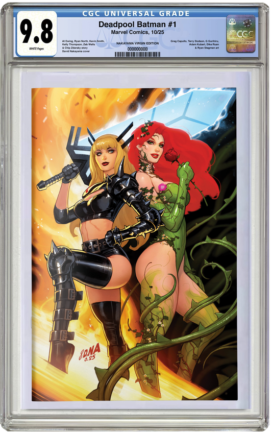CGC 9.8 Deadpool/Batman #1 David Nakayama Virgin Variant