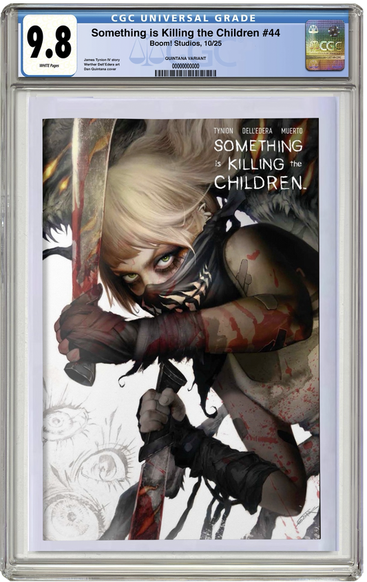 PREORDER: CGC 9.8 Something is Killing the Children #44 Dan Quintana Trade Dress Variant