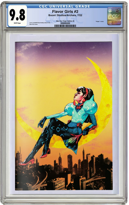MADE TO ORDER: CGC 9.8 Flavor Girls #1 Davi Go SUN Virgin Variant