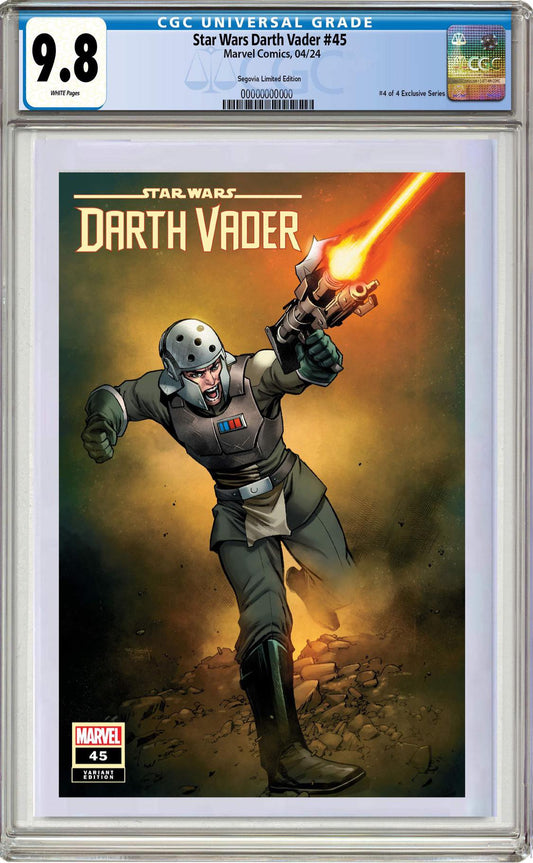 MADE TO ORDER: CGC 9.8 Star Wars: Darth Vader #45 (Segovia) Star Wars Rebels 10th Anniversary #4 of 4