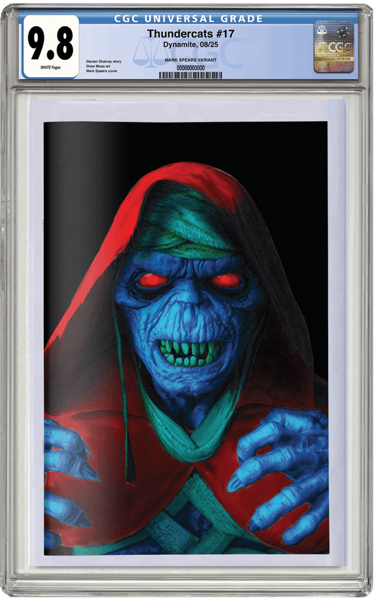 CGC 9.8 Thundercats #17 Mark Spears Virgin Variant