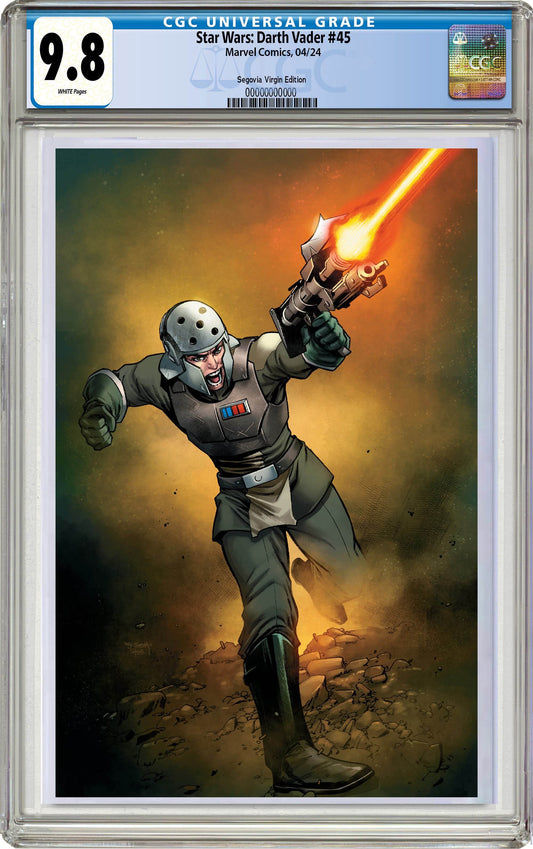 CGC 9.8 Star Wars: Darth Vader #45 Stephen Segovia Agent Kallus Virgin Variant