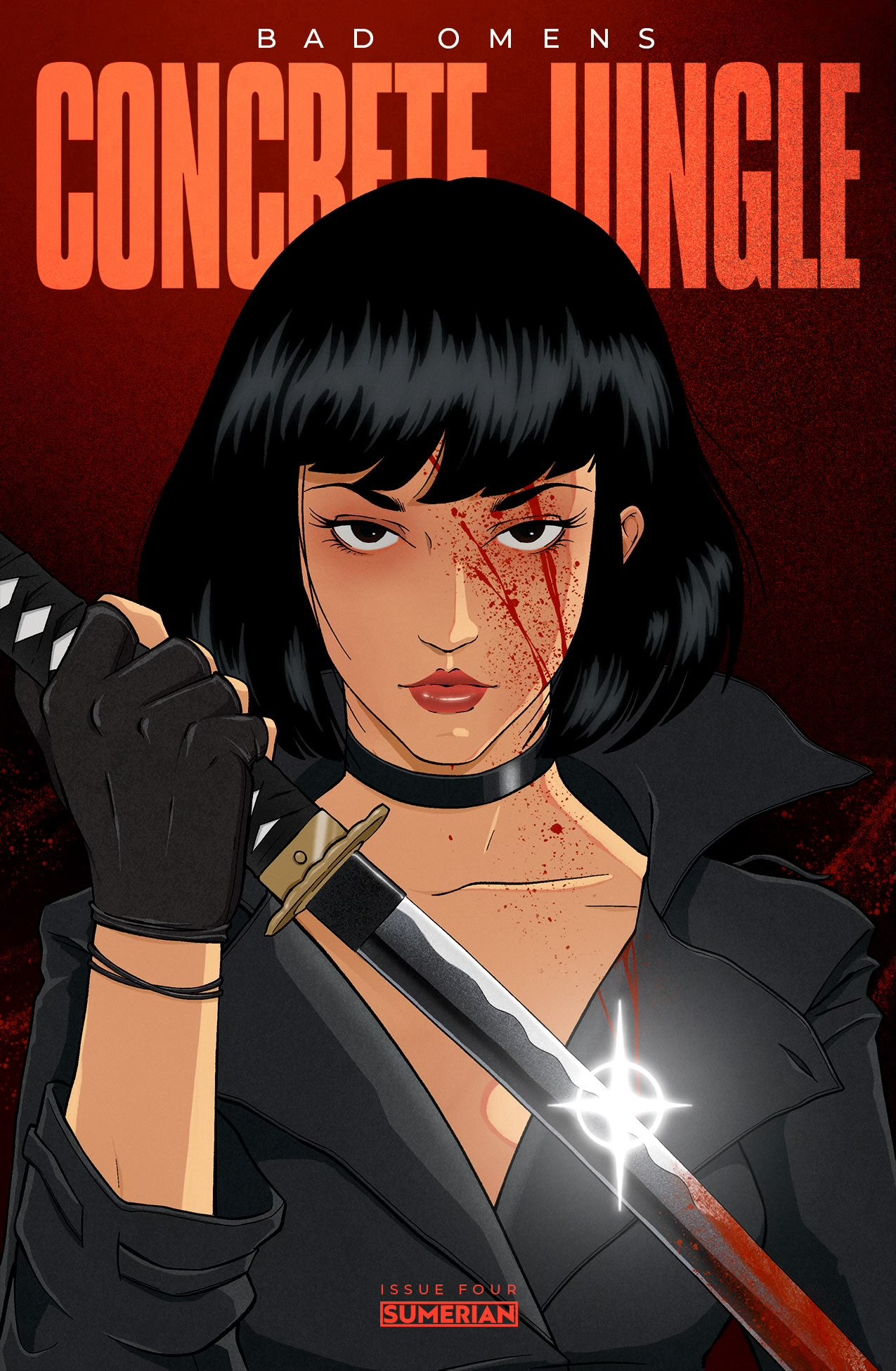 Bad Omens: Concrete Jungle #4 (Nicholas Ruffilo) Trade Dress LTD 200