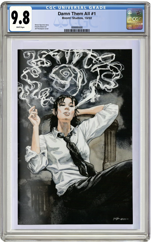 MADE TO ORDER: CGC 9.8 Damn Them All #1 Jill Thompson Virgin Variant