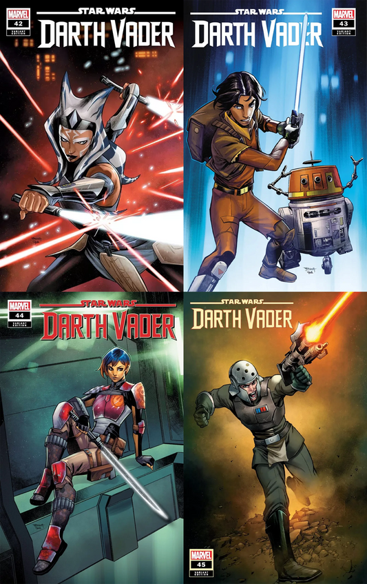 COMPLETE SET: Darth Vader #42-45 (Stephen Segovia) Star Wars Rebels Anniversary 4 Book Set