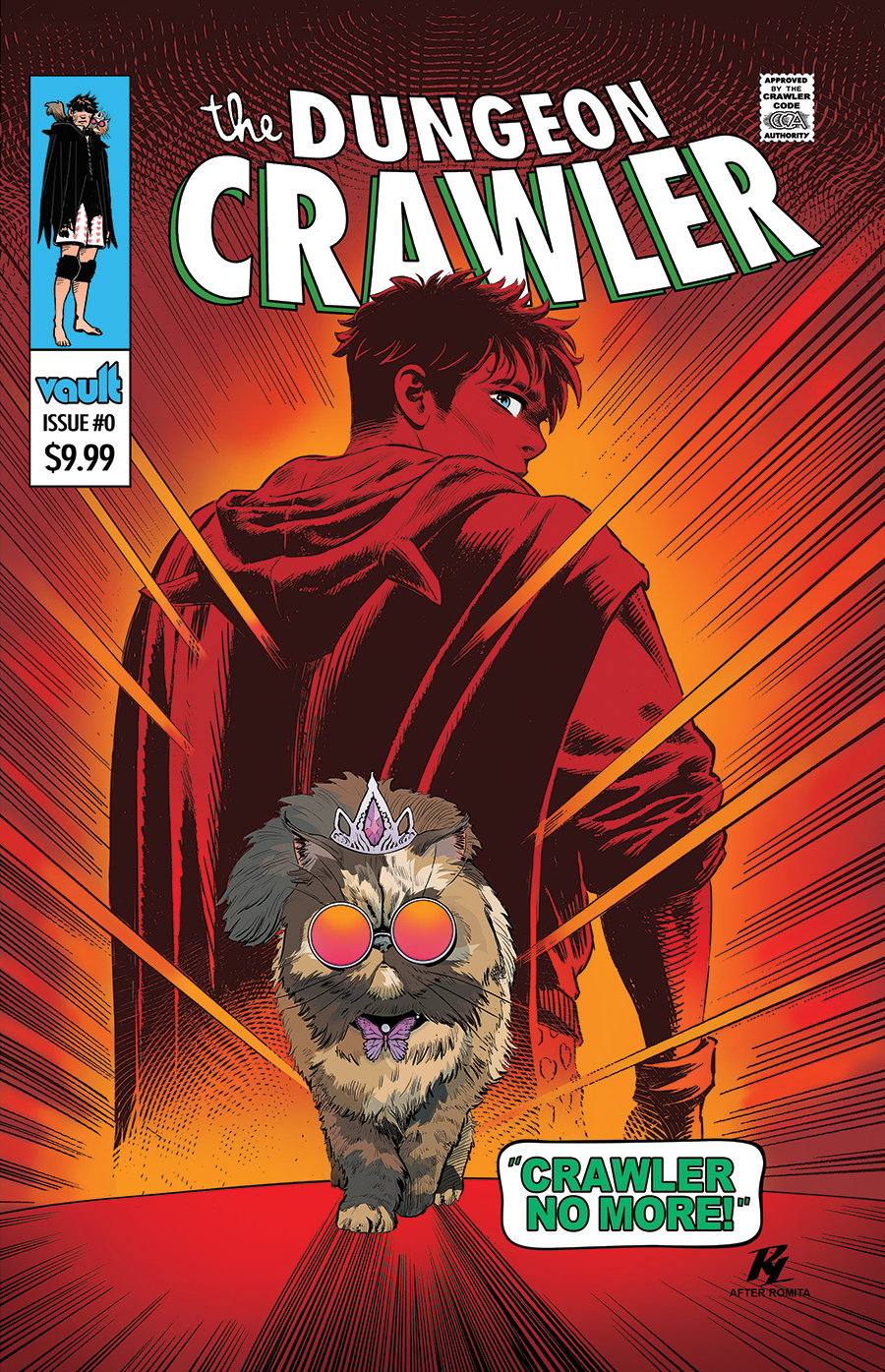 PREORDER: Dungeon Crawler Carl #0 Second Print Trade Dress Riccardo Latina LTD 250