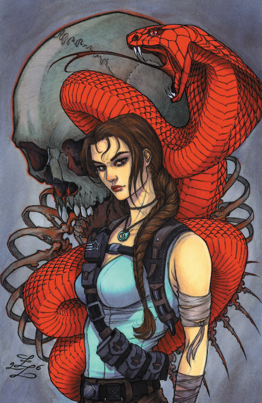 G.I. Joe: A Real American Hero / Tomb Raider #1 Virgin Zoe Lacchei NYCC EXCLUSIVE VARIANT LTD 1K
