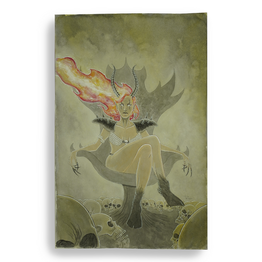 Hell Sonja #1- Ben Templesmith Original Art