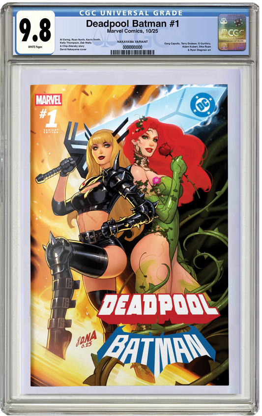 LTD Black Friday Deal: PREORDER: CGC 9.8 Deadpool/Batman #1 David Nakayama Trade Dress Variant