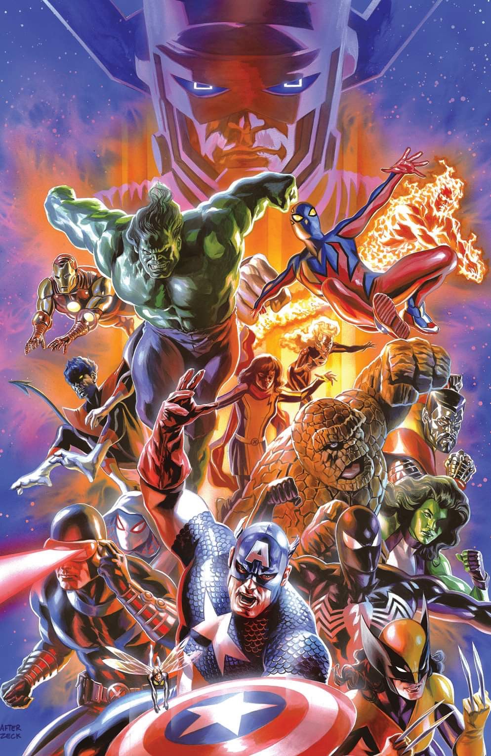 Secret Wars Battleworld #1 (Felipe Massafera )x2 Comic SET: Trade and Virgin