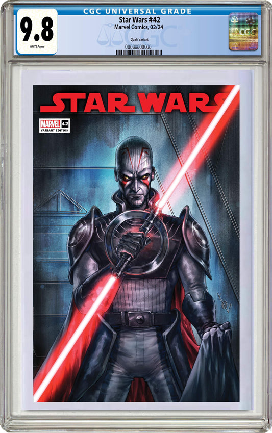 MADE TO ORDER: CGC 9.8 Star Wars #42 (Alan Quah) Rebels 10th Anniversary #1 of 4 Trade Dress