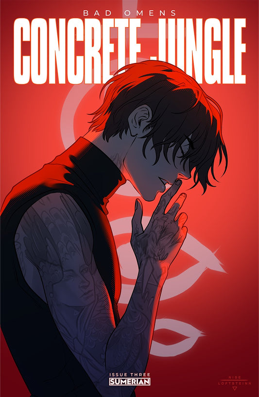 Concrete Jungle #3 (Nise Loftsteinn) Trade Cover Art LTD 200