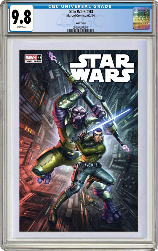 MADE TO ORDER: CGC 9.8 Star Wars #43 (Alan Quah) Sith/Rebels 10th Anniversary #2 of 4 Tradedress