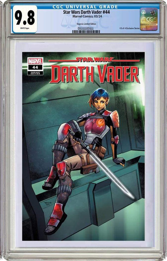 MADE TO ORDER: CGC 9.8 Darth Vader #44 (Segovia) Star Wars Rebels 10th Anniversary #3 of 4