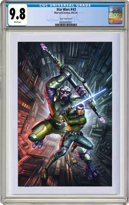 MADE TO ORDER: CGC 9.8 Star Wars #43 (Alan Quah) 10th Anniversary #2 of 4 Virgin LTD 999