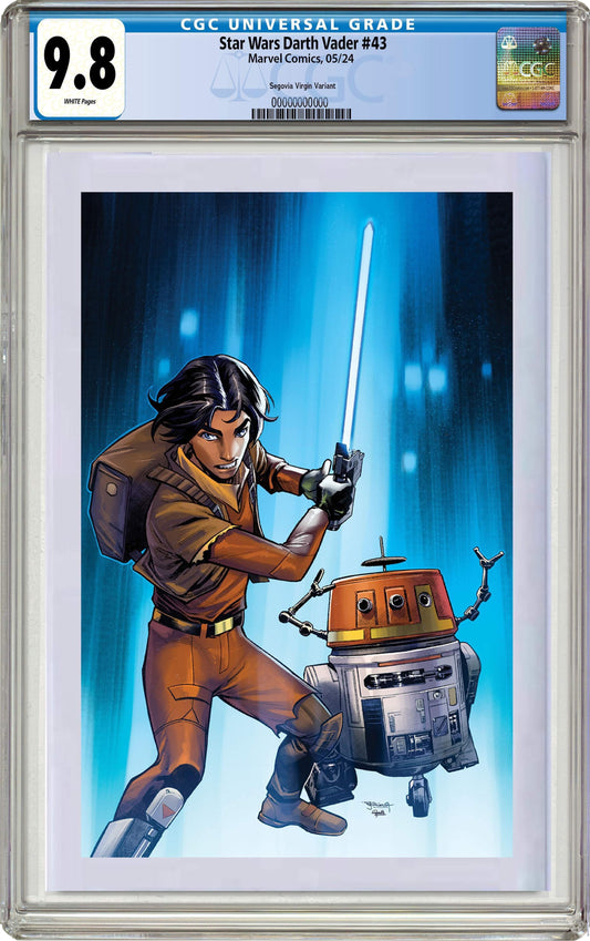 MADE TO ORDER: CGC 9.8 Darth Vader #43 (Segovia) Star Wars Rebels 10th Anniversary #2 of 4 Virgin LTD 999