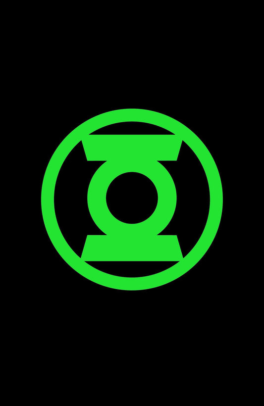 Green Lantern #8 Glow in the Dark Logo