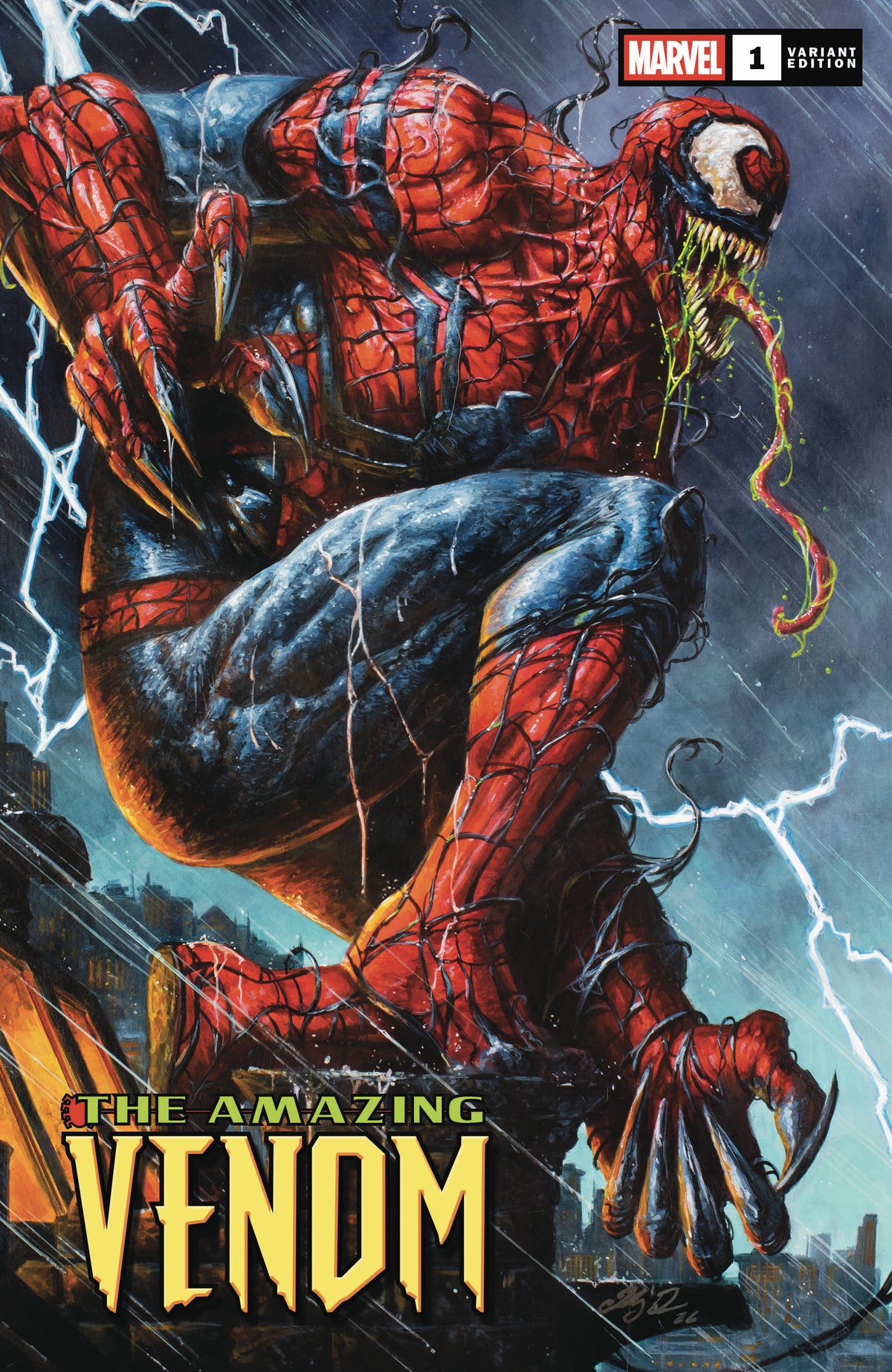 PREORDER: Amazing Venom #1 Trade Dress Johnny Desjardins NYCC EXCLUSIVE VARIANT LTD 3K