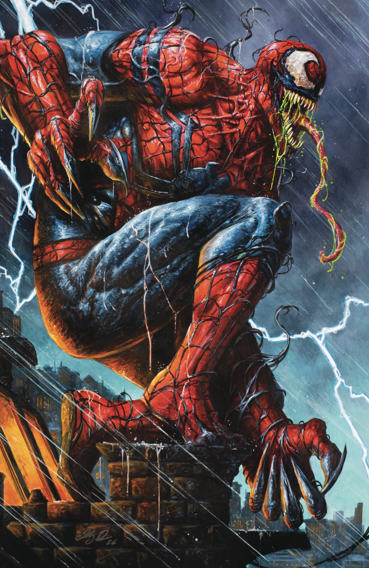 PREORDER: Amazing Venom #1 Virgin Johnny Desjardins NYCC EXCLUSIVE VARIANT LTD 1K