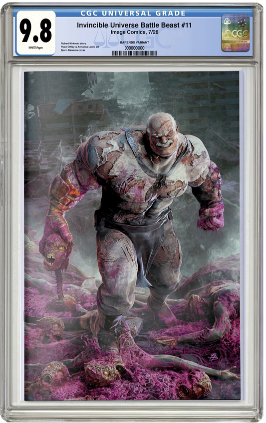 PREORDER: CGC 9.8 Battle Beast #11 Bjorn Barends Virgin Variant