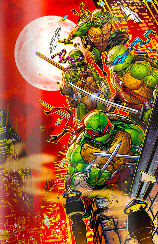 Teenage Mutant Ninja Turtles #12 Jonboy Meyers FOIL Virgin Variant