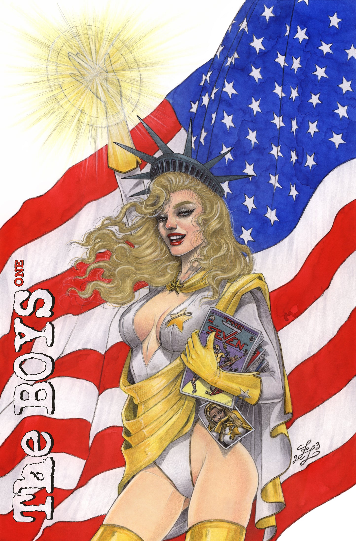 The Boys #1 Trade Dress (Zoe Lacchei) 500 Printed