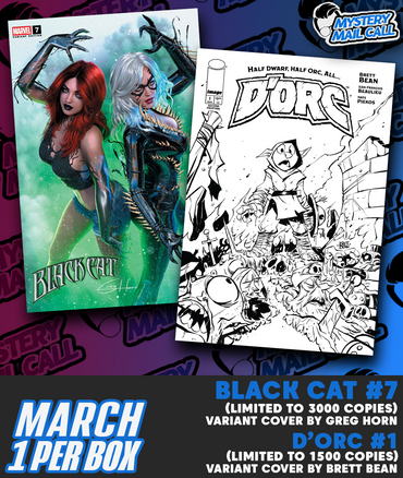 Current Mystery Mail Call - Worldwide Shipping Now Available!