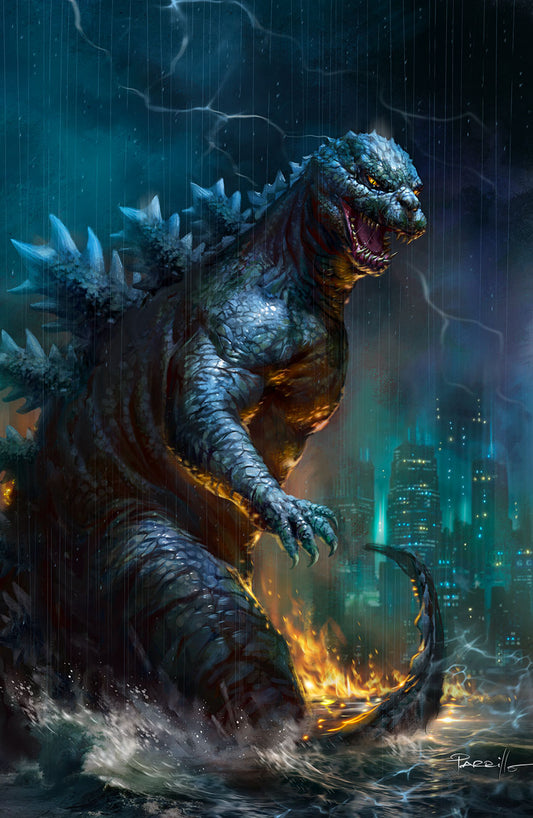 Godzilla: 70th Anniversary #1 Lucio Parrillo Virgin Variant