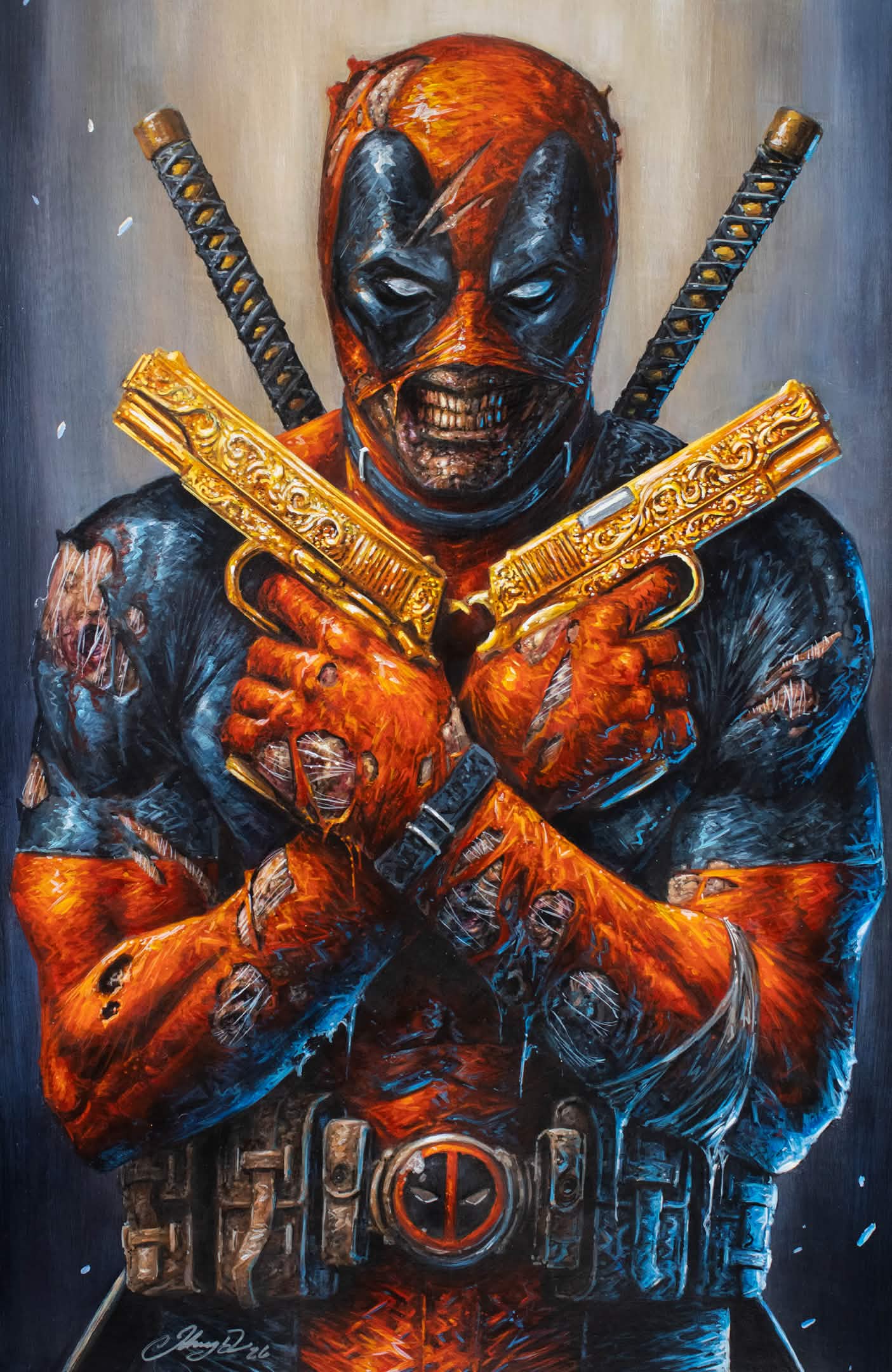 PREORDER: Deadpool: April Pool's Day #1 Johnny Desjardins Exclusive Virgin Variant