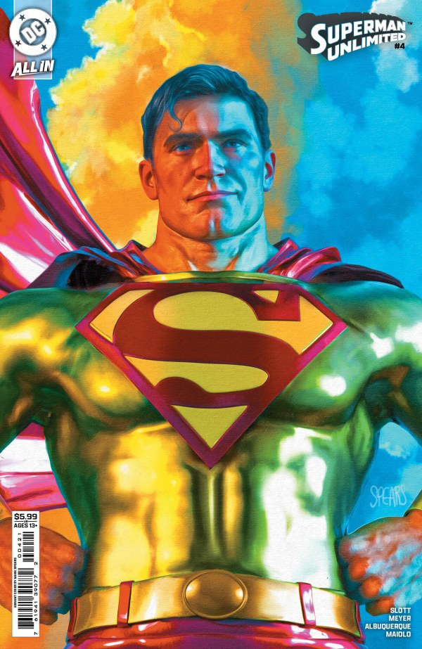 Superman Unlimited #4 Mark Spears Variant