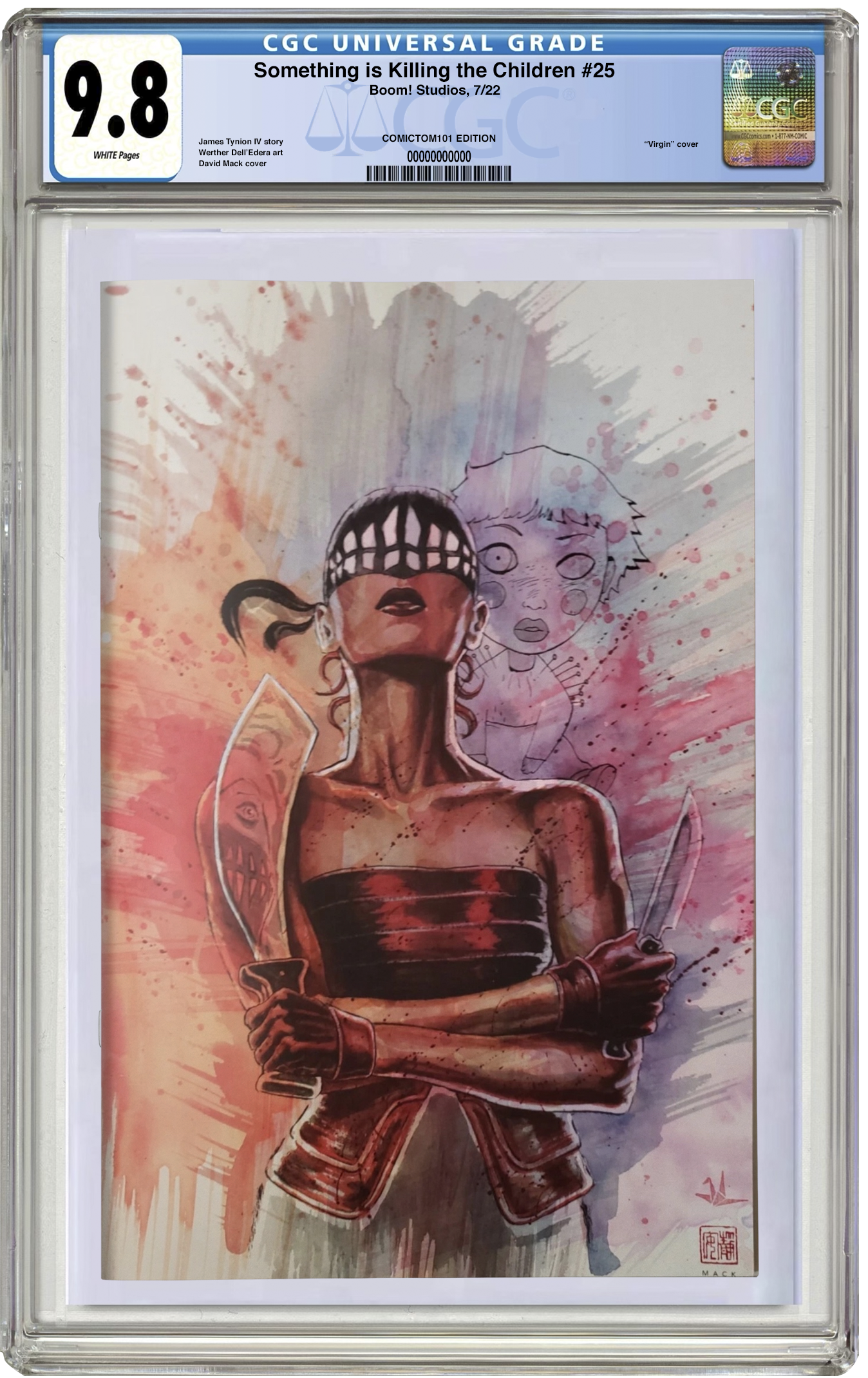 LTD Black Friday Deal: PREORDER: CGC 9.8 SIKTC #25 David Mack Virgin Variant