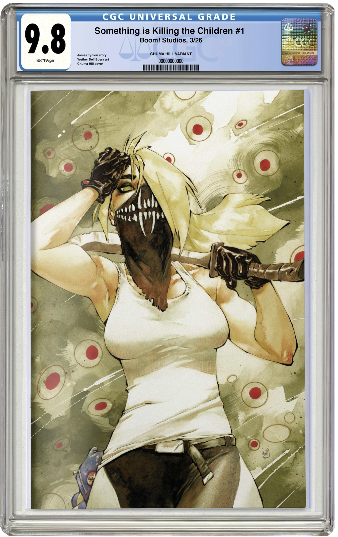 CGC 9.8 Something is Killing the Children #1 Chuma Hill Megacon 2026 Exclusive Virgin Variant
