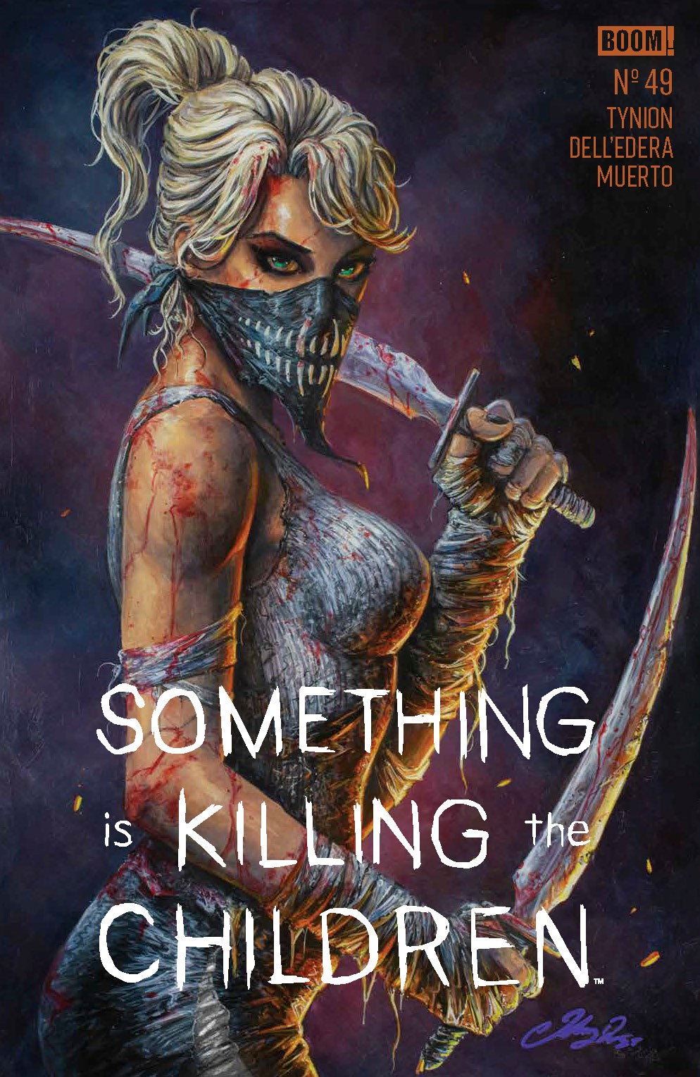 Something Is Killing The Children #49 Johnny Desjardins Trade Variant LTD 420