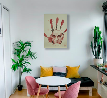 Echo (Alaqua Cox, Daredevil #51 homage)- David Mack Original Art