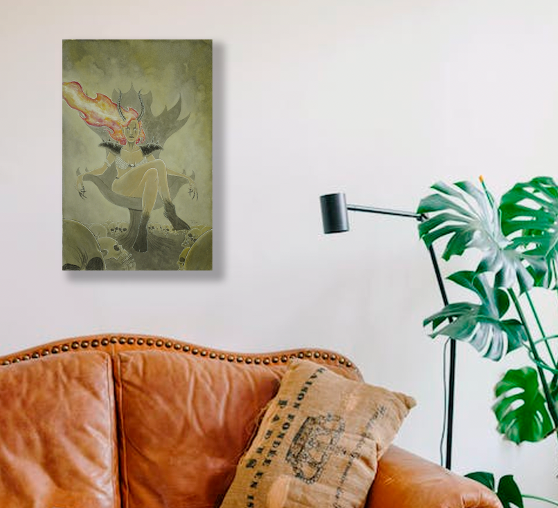 Hell Sonja #1- Ben Templesmith Original Art